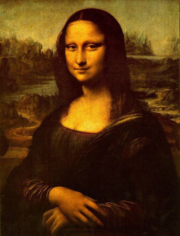 Leonardo da Vinci Mona Lisa Smile